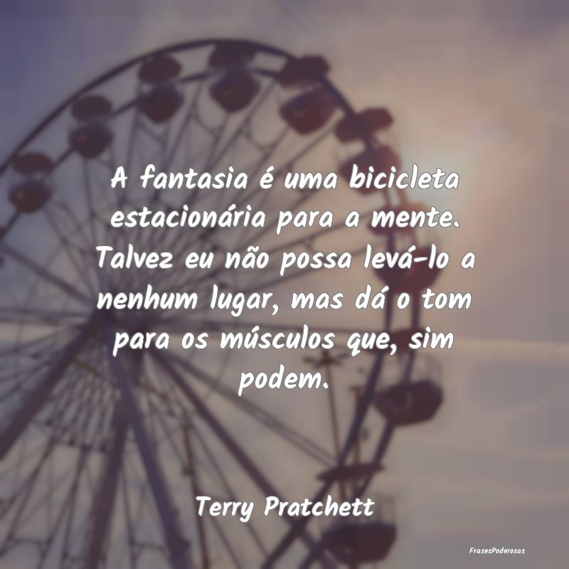 A fantasia é uma bicicleta estacionária para a m...