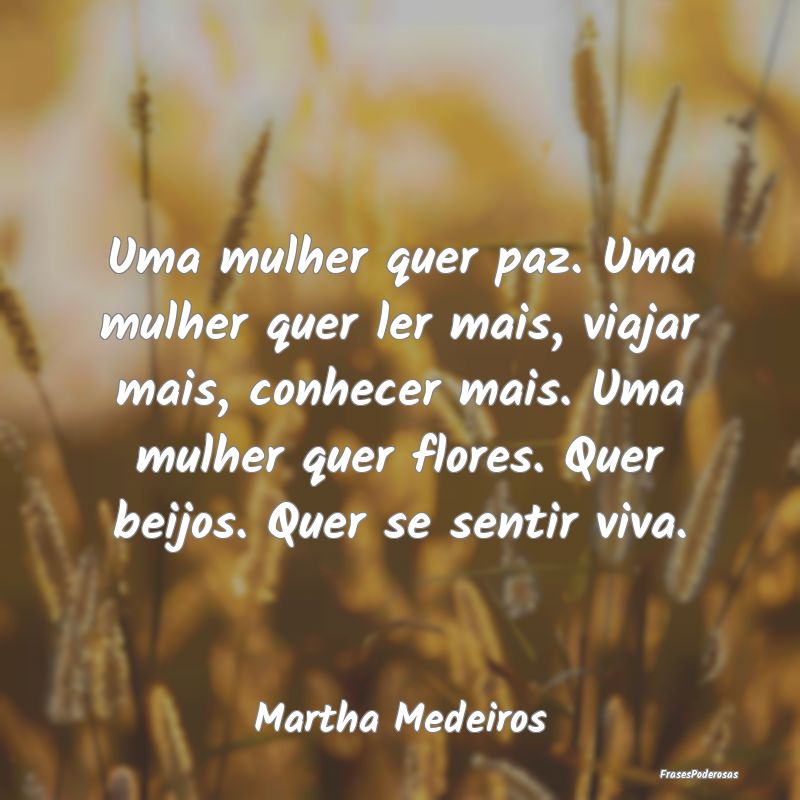 Uma mulher quer paz. Uma mulher quer ler mais, via... Uma mulher quer paz. Uma mulher quer ler mais, via...