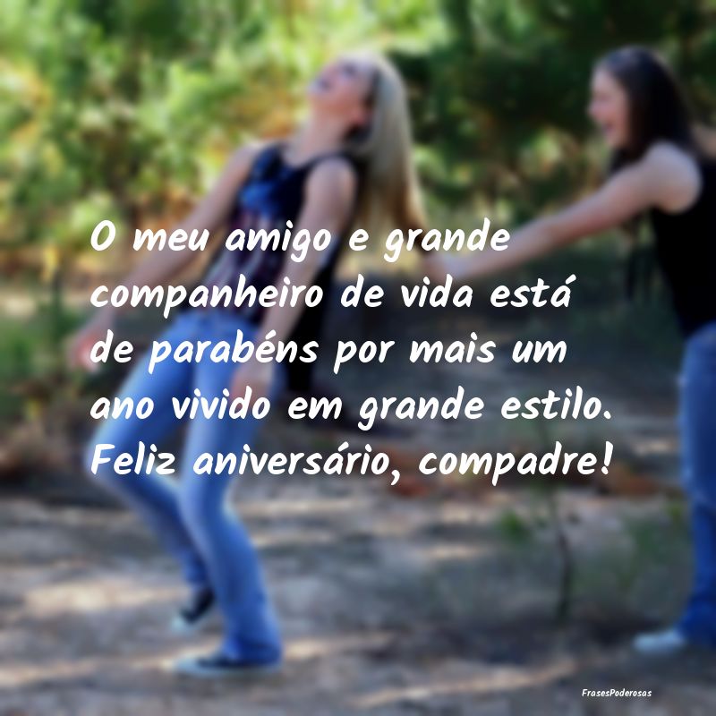 O meu amigo e grande companheiro de vida está de ... O meu amigo e grande companheiro de vida está de ...