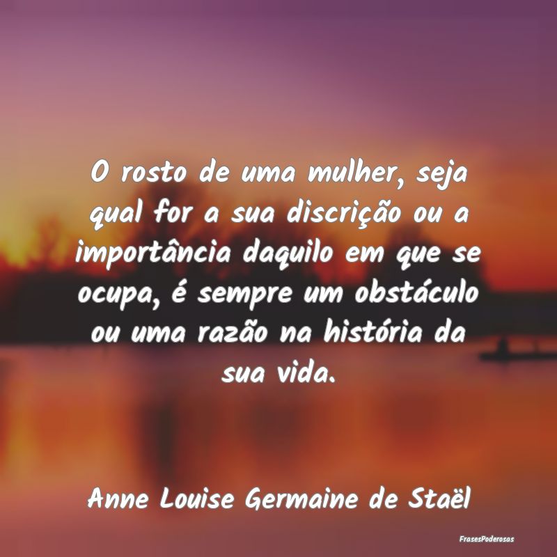 O rosto de uma mulher, seja qual for a sua discriÃ... O rosto de uma mulher, seja qual for a sua discriÃ...