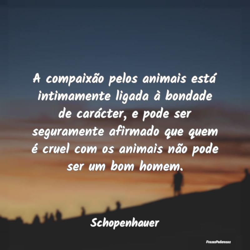 A compaixão pelos animais está intimamente ligad... A compaixão pelos animais está intimamente ligad...