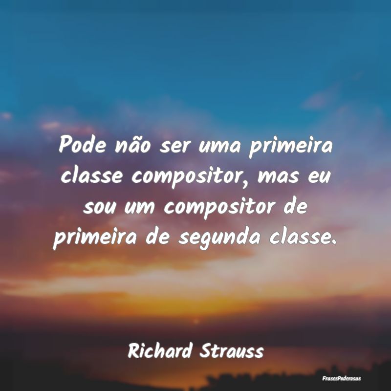 Pode não ser uma primeira classe compositor, mas ... Pode não ser uma primeira classe compositor, mas ...