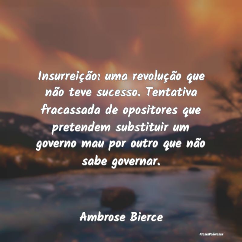 Insurreição: uma revolução que não teve suces... Insurreição: uma revolução que não teve suces...
