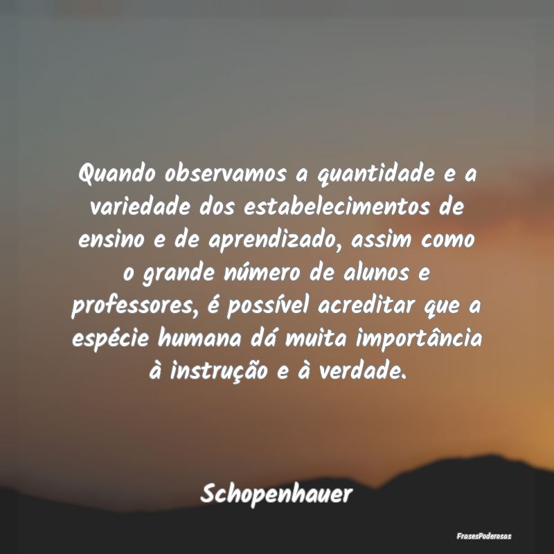 Quando observamos a quantidade e a variedade dos e... Quando observamos a quantidade e a variedade dos e...