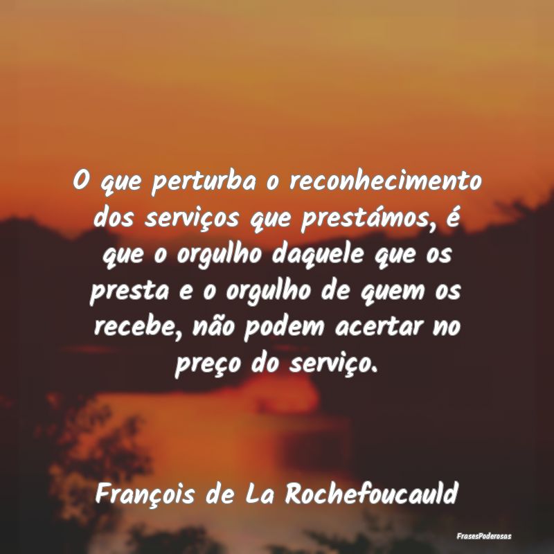 O que perturba o reconhecimento dos serviços que ... O que perturba o reconhecimento dos serviços que ...