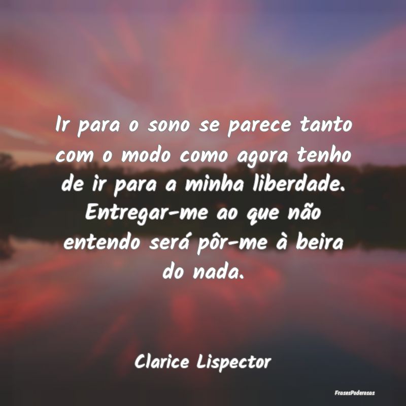 Ir para o sono se parece tanto com o modo como ago... Ir para o sono se parece tanto com o modo como ago...