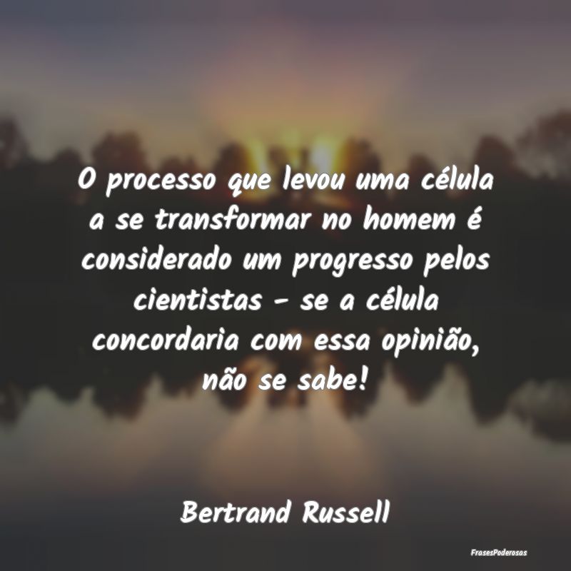 O processo que levou uma célula a se transformar ... O processo que levou uma célula a se transformar ...