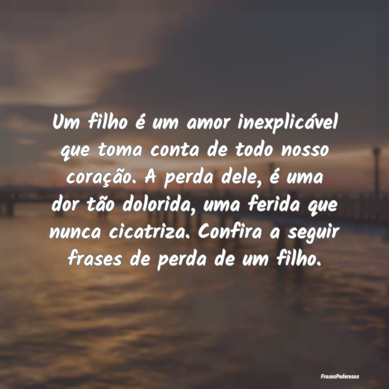 Frases de Perda - ...