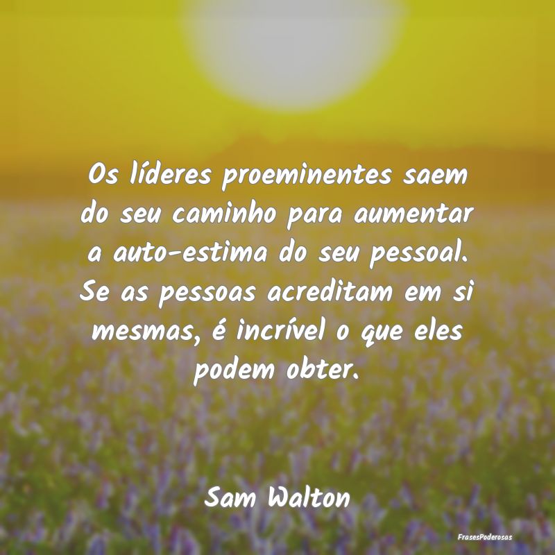 Os líderes proeminentes saem do seu caminho para ... Os líderes proeminentes saem do seu caminho para ...