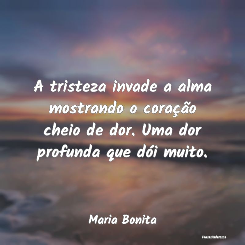 A tristeza invade a alma mostrando o coração che... A tristeza invade a alma mostrando o coração che...