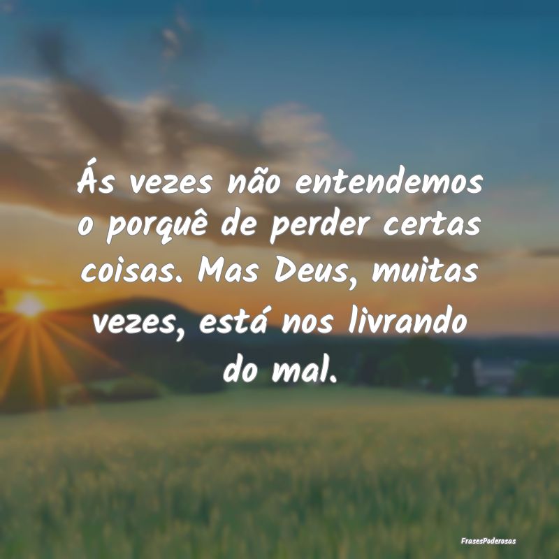 Ás vezes não entendemos o porquê de perder cert...