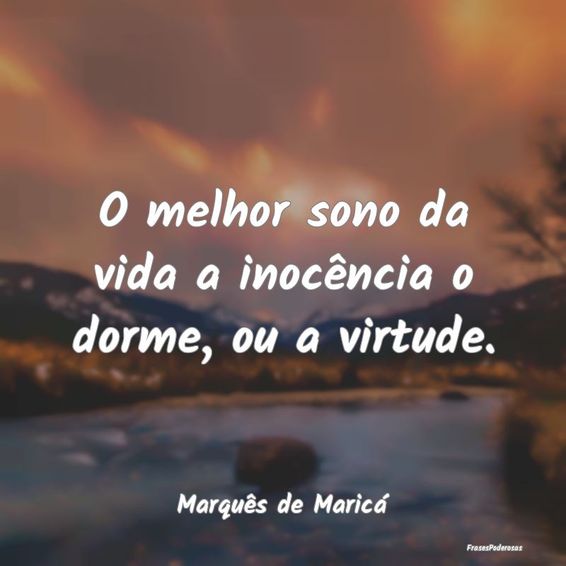 O melhor sono da vida a inocência o dorme, ou a v...
