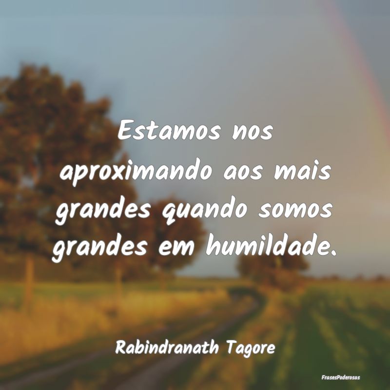 Estamos nos aproximando aos mais grandes quando so...