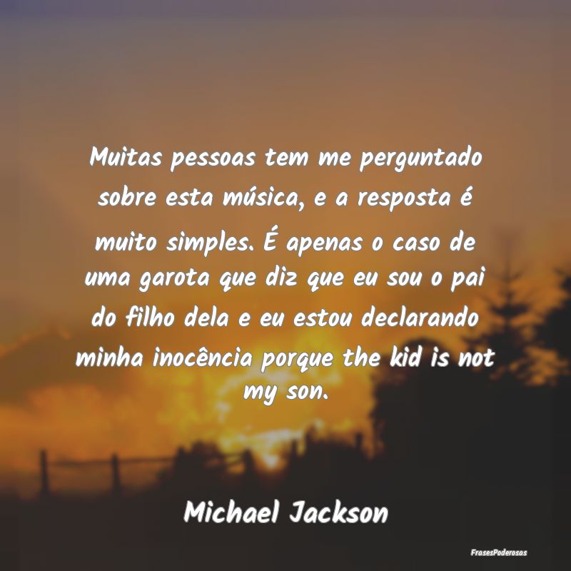 Muitas pessoas tem me perguntado sobre esta músic... Muitas pessoas tem me perguntado sobre esta músic...