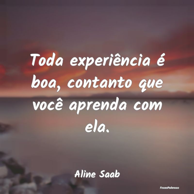 Frases de Aprendizado - ...