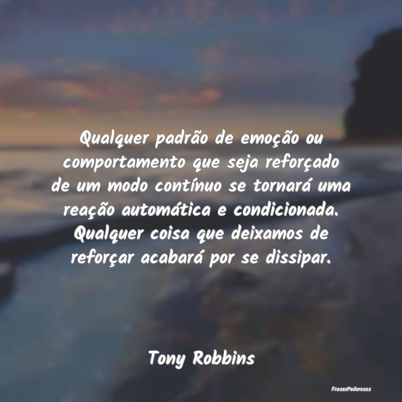 Qualquer padrão de emoção ou comportamento que ... Qualquer padrão de emoção ou comportamento que ...