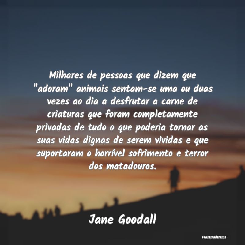 Milhares de pessoas que dizem que 